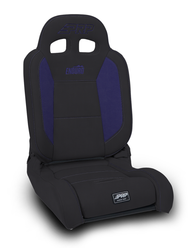PRP Seats PRP EnduroDaily Reclining Suspension Seat - Black/Purple Vinyl - Driver