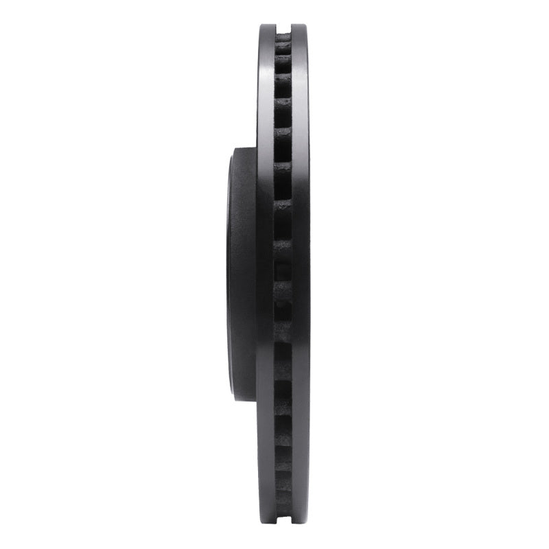 R1 Concepts R1 05-09 Ford Freestyle Front Right Drilled & Slotted Black Brake Rotor