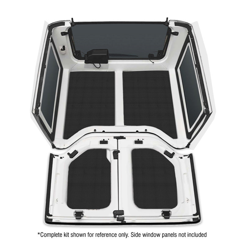 DEI 11-18 Jeep Wrangler JK 2-Door Boom Mat Headliner - 4 Piece - Black