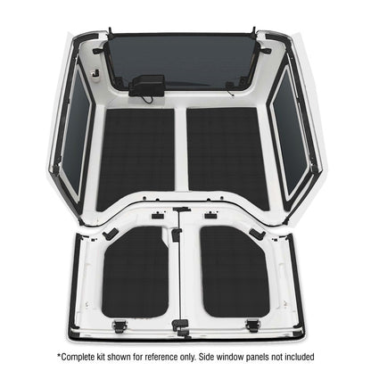 DEI 11-18 Jeep Wrangler JK 2-Door Boom Mat Headliner - 4 Piece - Black