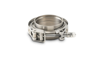 Vibrant Titanium V-Band Flange Assembly for 3.5in OD Tubing