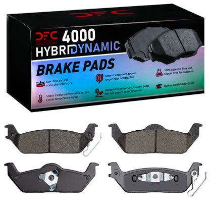 DFC 04-11 Lincoln Mark LT Rear 4000 Hybridynamic Brake Pads