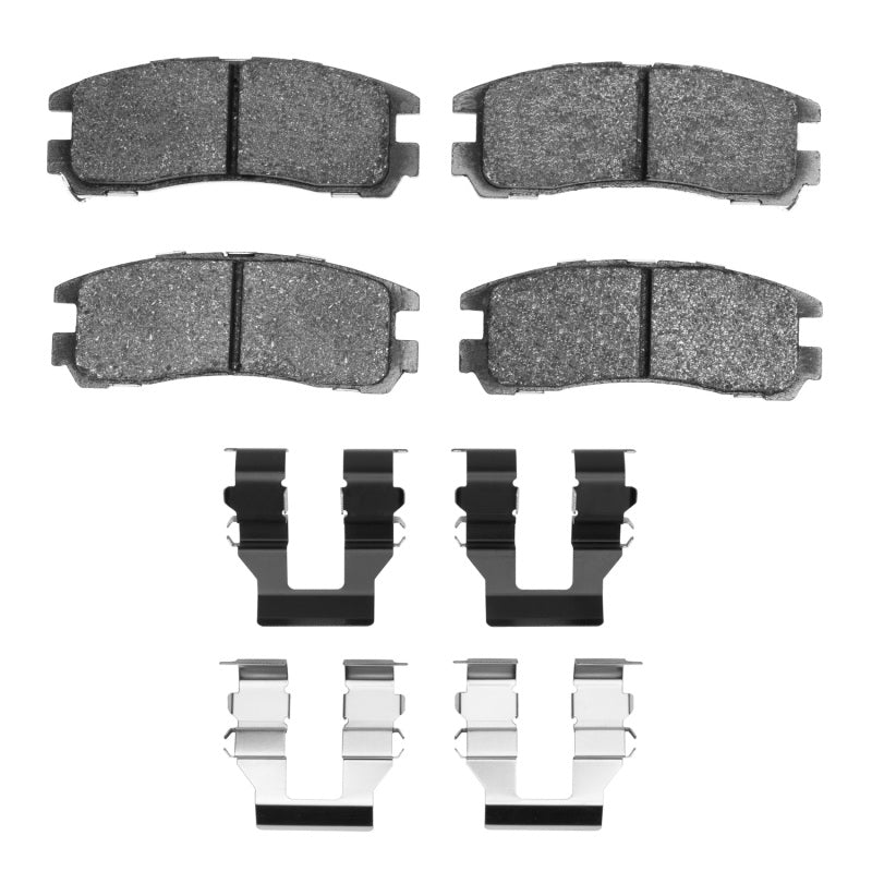 R1 Concepts R1 92-12 Chrysler Sebring Rear Semi Met Pads & Hardware Kit