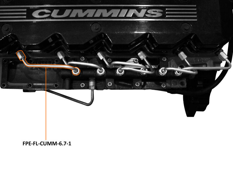 Fleece Performance 07.5-18 Dodge Ram 2500/3500 6.7L Cummins Fuel Injection Line (1)