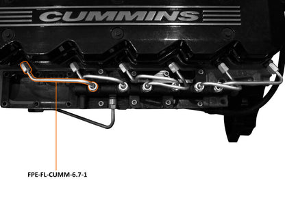 Fleece Performance 07.5-18 Dodge Ram 2500/3500 6.7L Cummins Fuel Injection Line (1)