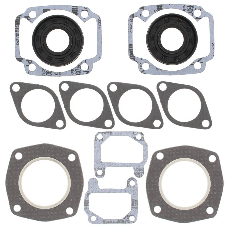 Vertex Pistons Vertex Gaskets 72-73 Arctic Cat EXT 250/El Tigre (Kawasaki) FA/2 Complete Gasket Kit w/ Oil Seals