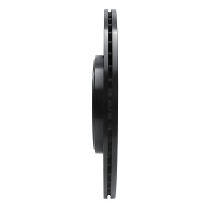 R1 Concepts R1 06-15 Jaguar Super V8 Rear Right Drilled & Slotted Black Brake Rotor