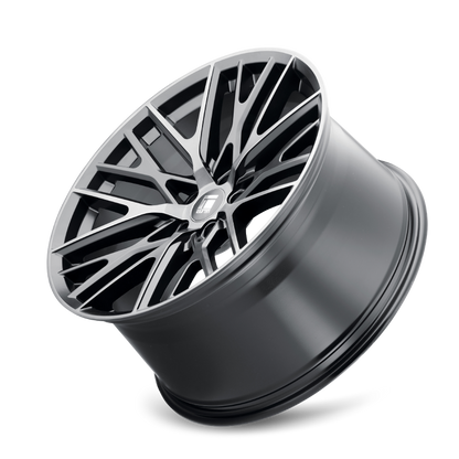 Touren 3291 TR91 20x9 / 6x120 BP / 30mm Offset / 66.9mm Hub Matte Black Brushed w/ Dark Wheel