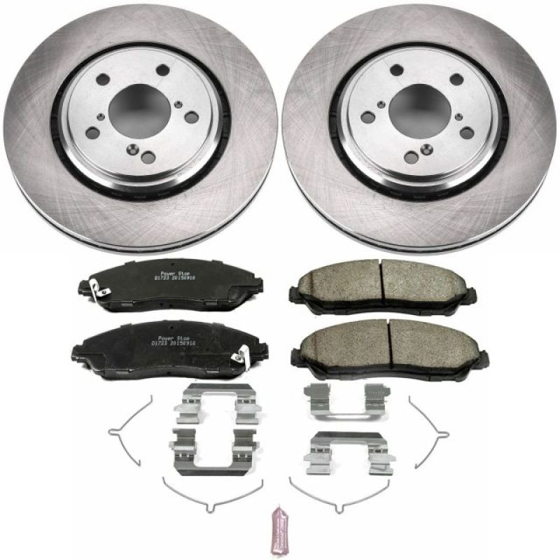 PowerStop Power Stop 17-19 Acura MDX Front Autospecialty Brake Kit