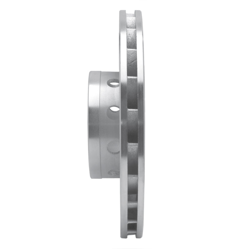 R1 Concepts R1 00-03 BMW M5 Right Front Drilled & Slotted Silver Brake Rotor