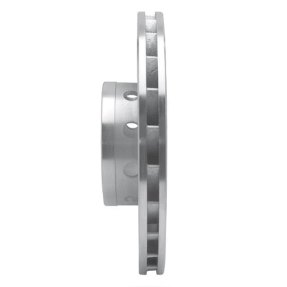 R1 Concepts R1 00-03 BMW M5 Right Front Drilled & Slotted Silver Brake Rotor