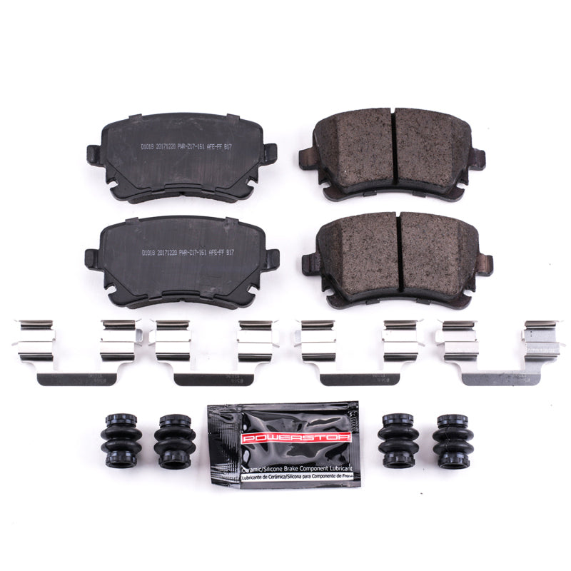 PowerStop Power Stop 05-11 Audi A6 Quattro Rear Z23 Evolution Sport Brake Pads w/Hardware
