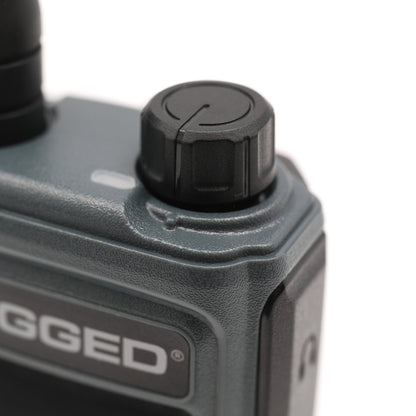 Rugged Radios Waterproof GMRS Handheld Radio with NOAA Alerts - FM Radio