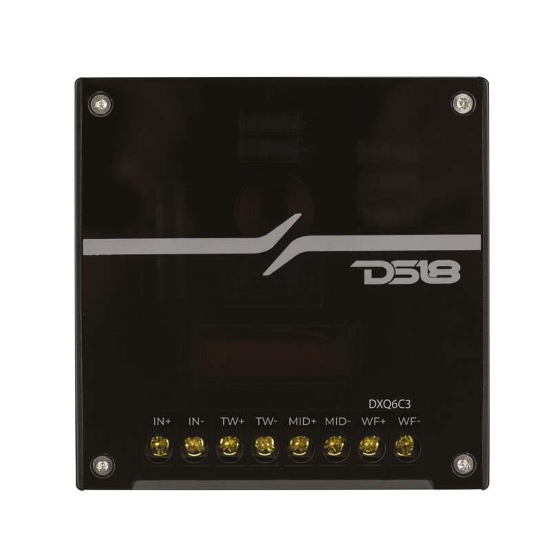 DS18 Dlx Quality 6.5in + 3.5in + 2in 3-Way 150 Watts RMS 4 ohm Yellow Straw + Composite Foam Cone