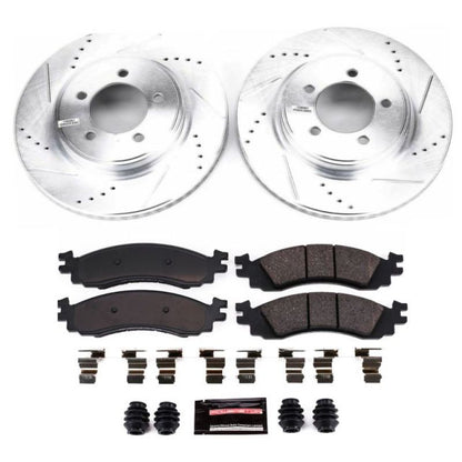 PowerStop Power Stop 06-10 Ford Explorer Front Z23 Evolution Sport Brake Kit