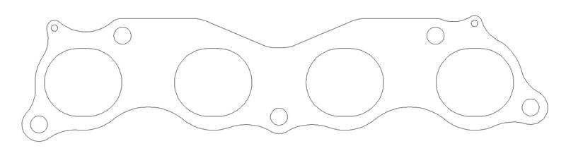 Cometic Gasket Cometic Honda K20A2 Exhaust .030 inch MLS Head Gasket 1.975 inch X 1.730 inch Port