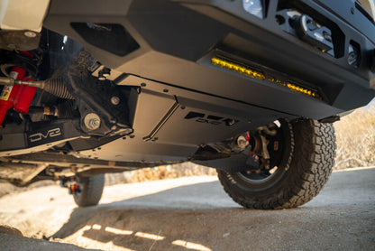 DV8 Offroad DV8 24-25 Toyota Tacoma & Land Cruiser Rear Belly Skid Plate