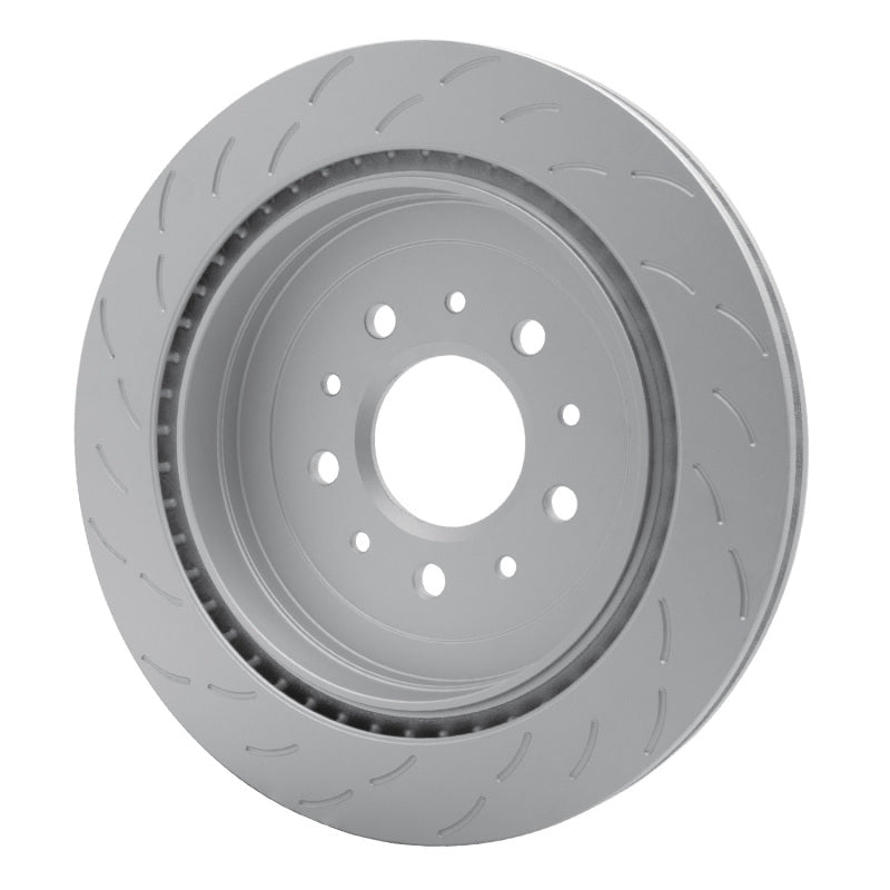 DFC 16-19 Cadillac ATS Left Rear GeoSPEC Coated Rotor - Slotted