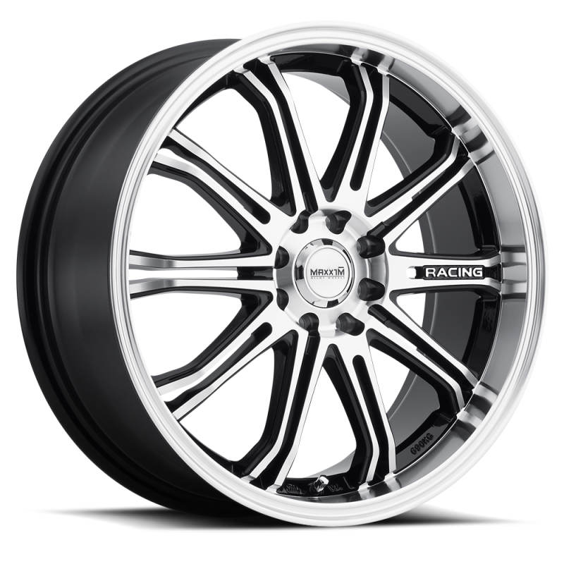 Konig Maxxim Ferris 16x7 10x100/114.3 ET40 Black Machine Face
