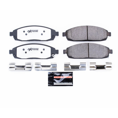 PowerStop Power Stop 06-10 Jeep Commander Front Z26 Extreme Street Brake Pads w/Hardware