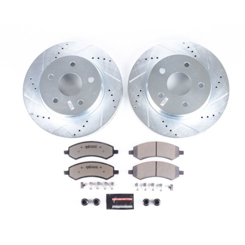 PowerStop Power Stop 11-18 Ram 1500 Front Z36 Truck & Tow Brake Kit