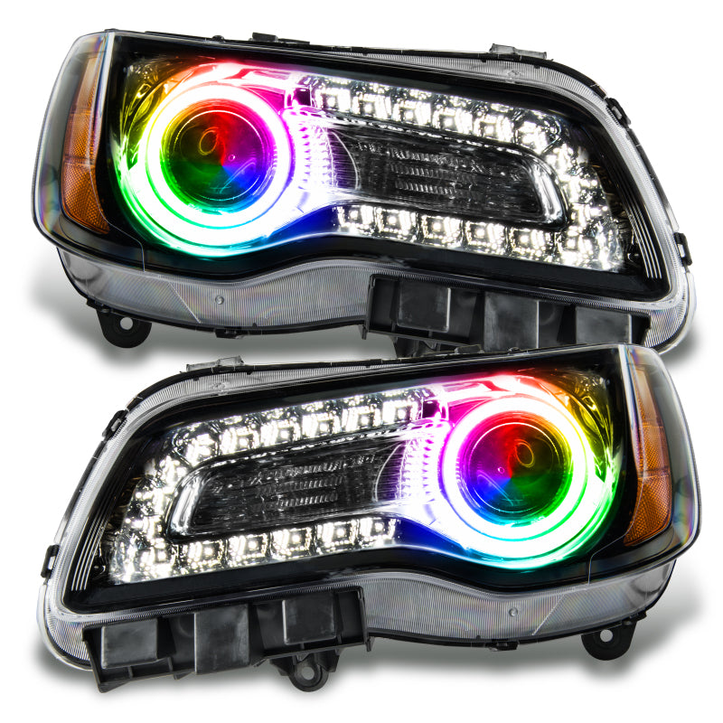 ORACLE Lighting Oracle 11-14 Chrysler 300C SMD HL - Black - NON HID - ColorSHIFT w/o Controller