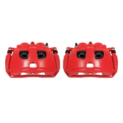 PowerStop Power Stop 09-10 Dodge Ram 2500 Rear Red Calipers w/Brackets - Pair