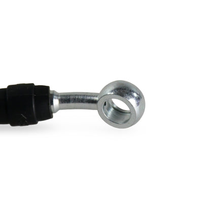 Baer Brakes 23in Long Braided Hose Set w/ 3AN Female Straight x 10mm 20 Degree Banjo Ends