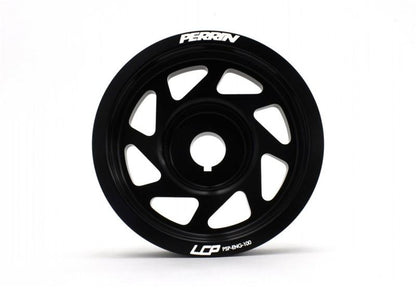 Perrin Performance PERRIN 93-14 Subaru Impreza (Incl. 02-14 WRX) / 04-21 STI Lightened Crank Pulley - Black