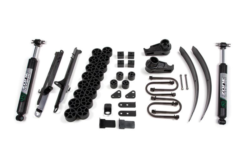 Zone Offroad 08-12 Chevy Colorado/GMC Canyon 3.5in Combo Kit - Nitro Shocks