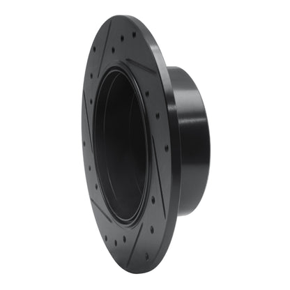R1 Concepts R1 61-91 Mercedes-Benz 220 Rear Right Drilled & Slotted Black Brake Rotor