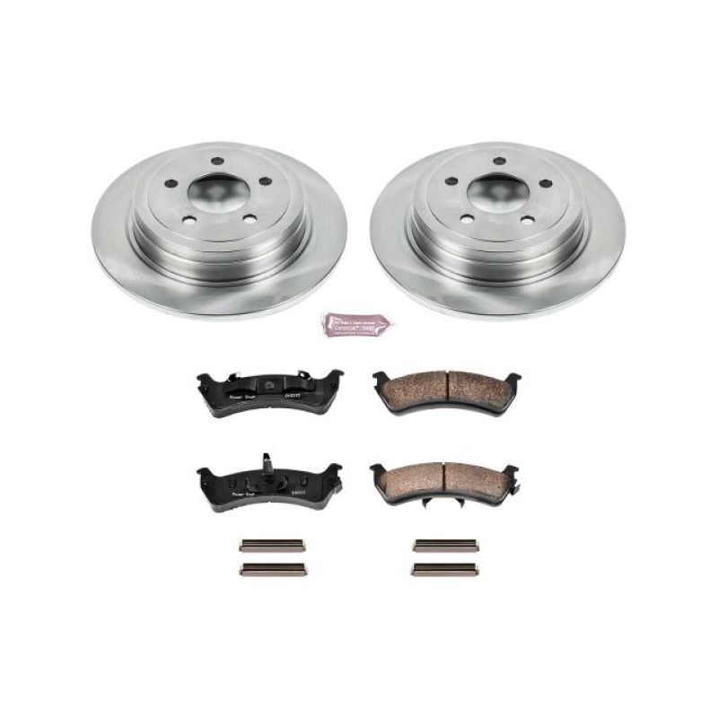 PowerStop Power Stop 2003 Ford Explorer Sport Rear Autospecialty Brake Kit
