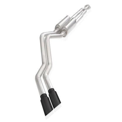 Stainless Works 2020-21 Silverado HD 6.6L Legend Catback Black Tips