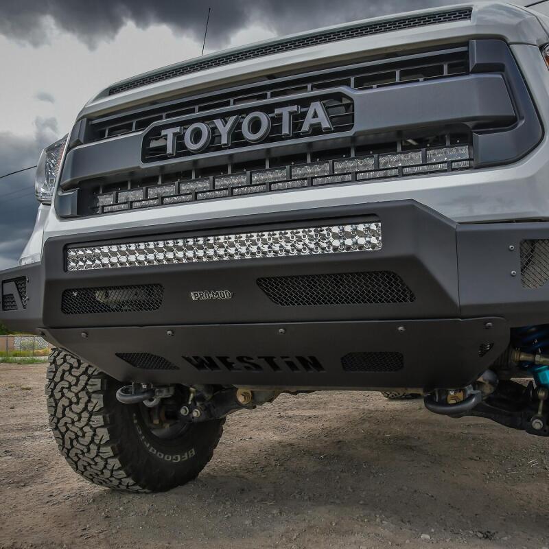 Westin 14-21 Toyota Tundra Pro-Mod Skid Plate - Textured Black