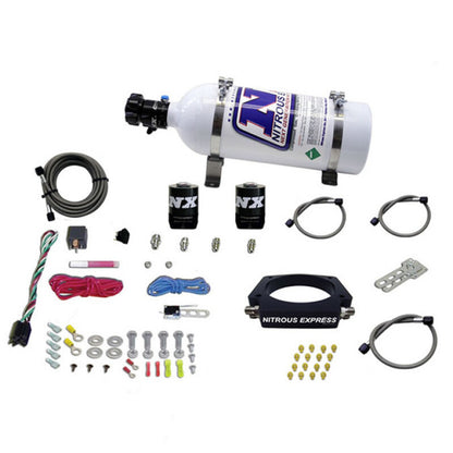 Nitrous Express GM LS 102mm Nitrous Plate Kit (50-400HP) w/5lb Bottle