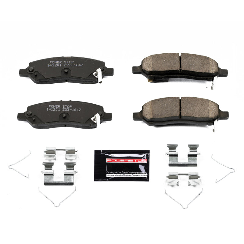 PowerStop Power Stop 13-16 Dodge Dart Rear Z23 Evolution Sport Brake Pads w/Hardware