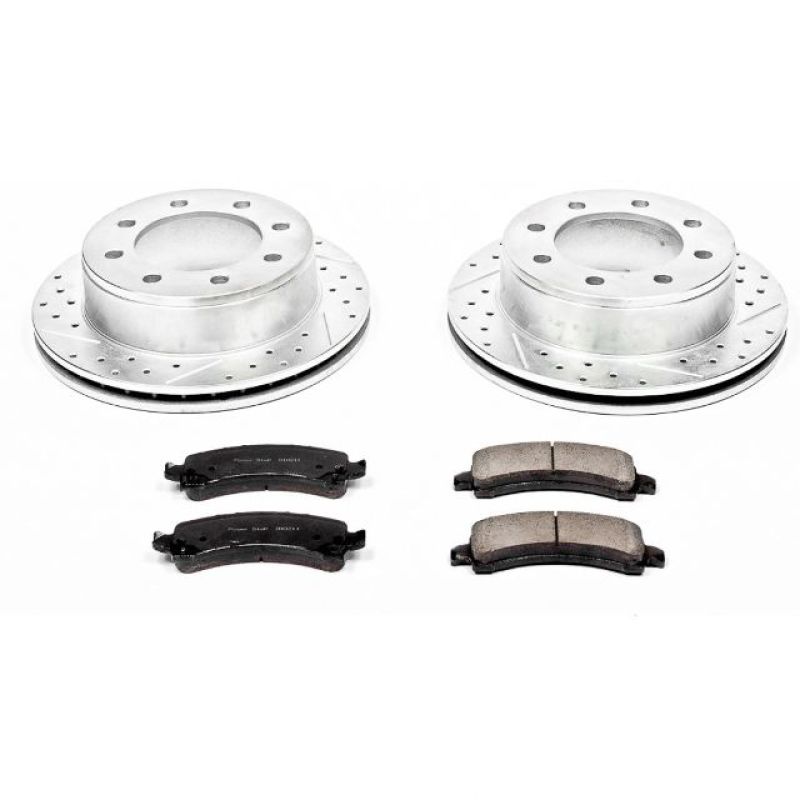 PowerStop Power Stop 06-17 Chevrolet Express 2500 Rear Z23 Evolution Sport Brake Kit