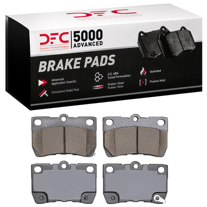 DFC 06-13 Lexus IS350 Rear 5000 Advanced Ceramic Brake Pads