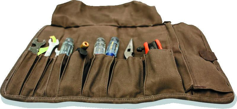 Burly Brand Voyager Tool Roll - Dark Oak
