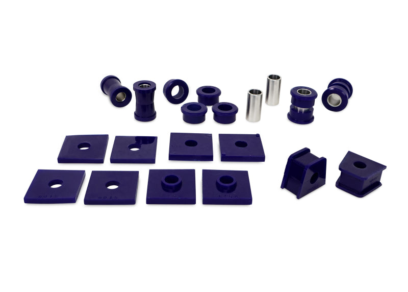 SuperPro 62-74 MG MGB Base Front Axle Bushing Kit MGB/GT/V8 Chrome Bumper Stainless Steel Hardware