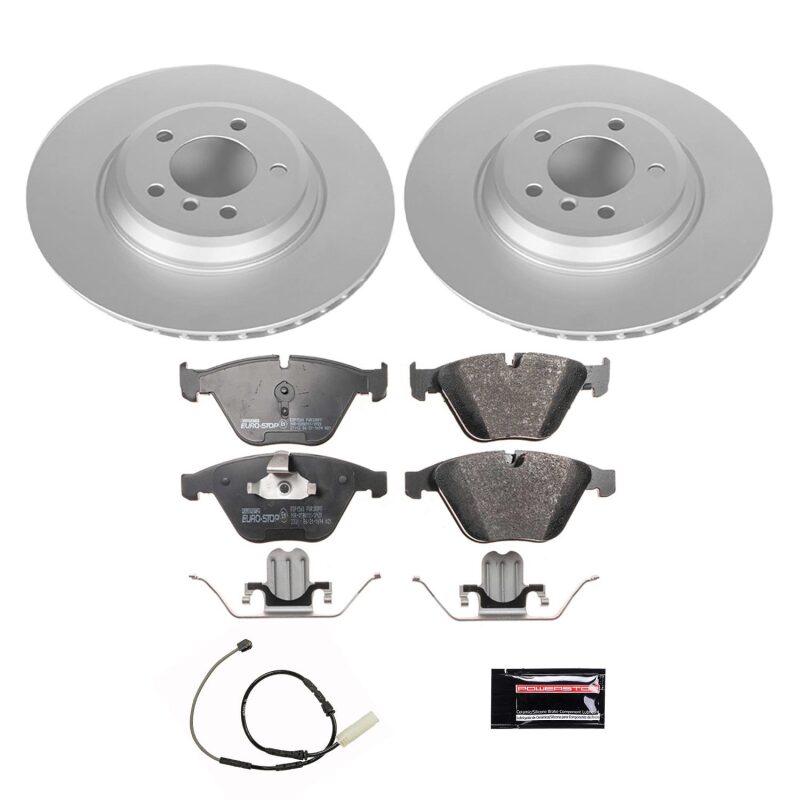 PowerStop Power Stop 2011 BMW 335d Front Euro-Stop Brake Kit