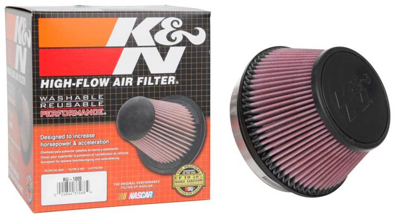K&N Engineering K&N Universal Clamp-On Air Filter 6in FLG / 7-1/2in B / 5-1/8in T / 4in H