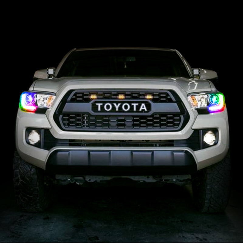 ORACLE Lighting Oracle 1621 Toyota Tacoma Dynamic RGBW Headlight DRL Upgrade Kit ColorSHIFT Dynamic
