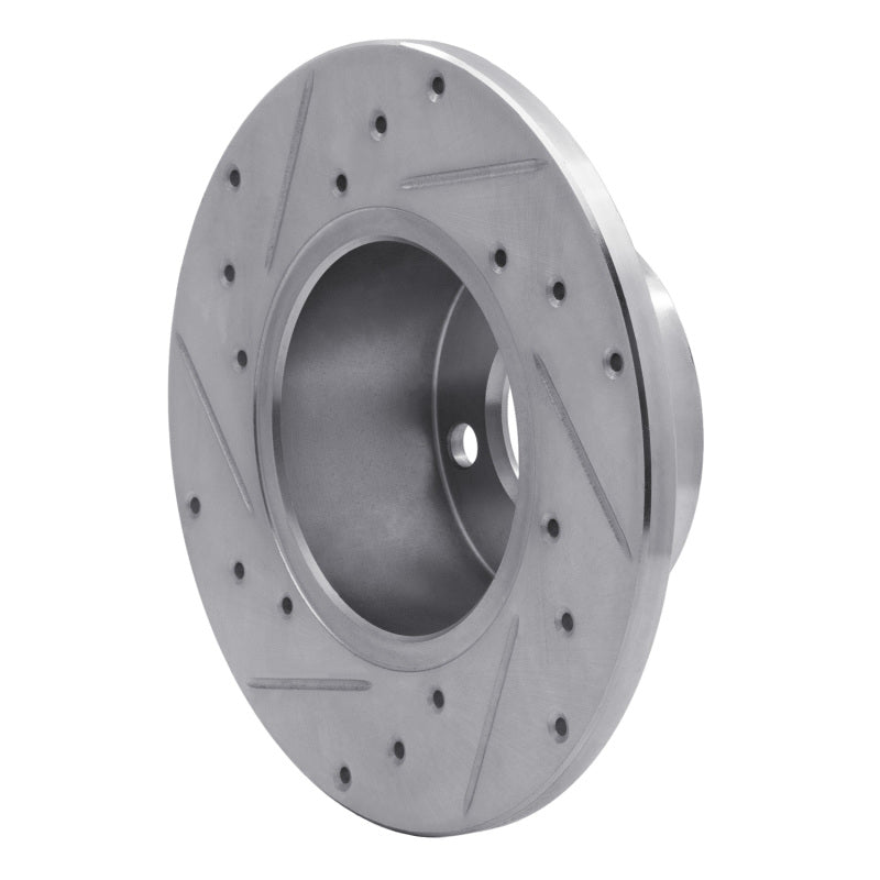 R1 Concepts R1 77-83 BMW 320I (USA/Canada) Front Right Drilled & Slotted Silver Brake Rotor