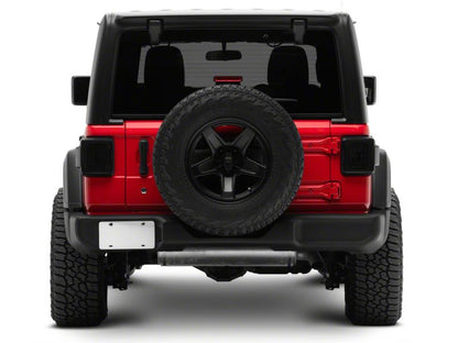 Raxiom 18-23 Jeep Wrangler JL Axial Series Carver LED Tail Lights- Black Housing (Smoked Lens)