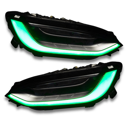 ORACLE Lighting 16-21 Tesla Model X Dynamic ColorSHIFT Headlight & Fog Light DRL Kit