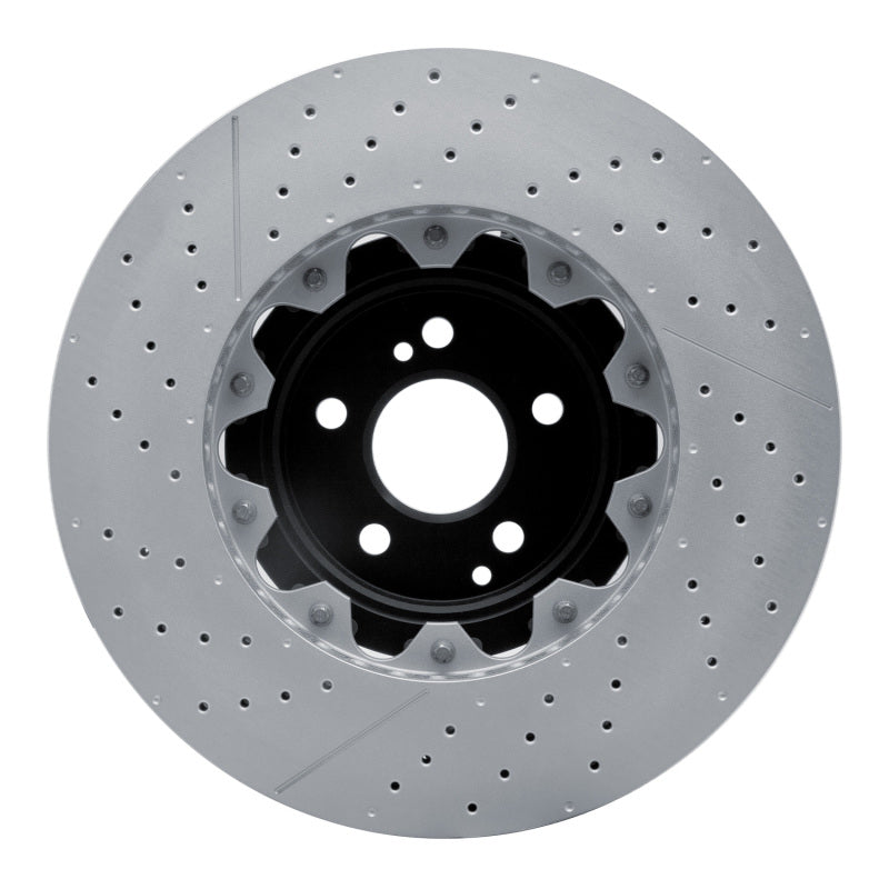 DFC 07-25 Mercedes-Benz E63 AMG Front Drilled and Slotted Hi-Carbon Alloy Geomet Coated Rotor