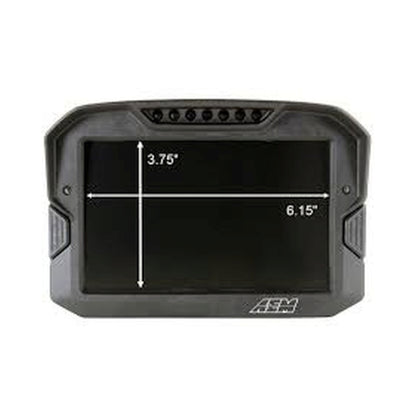 AEM CD-7 Logging GPS Enabled Race Dash Carbon Fiber Digital Display w/o VDM (CAN Input Only)