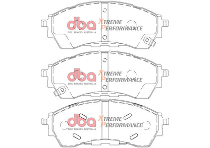 DBA 07-15 Audi Q7 (w/o Performance Pkg/352mm Front Rotor) XP Performance Front Brake Pads