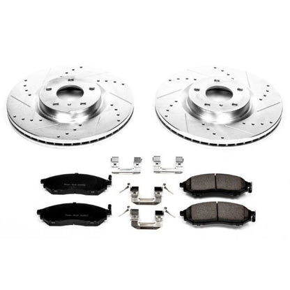 PowerStop Power Stop 08-12 Infiniti EX35 Front Z23 Evolution Sport Brake Kit